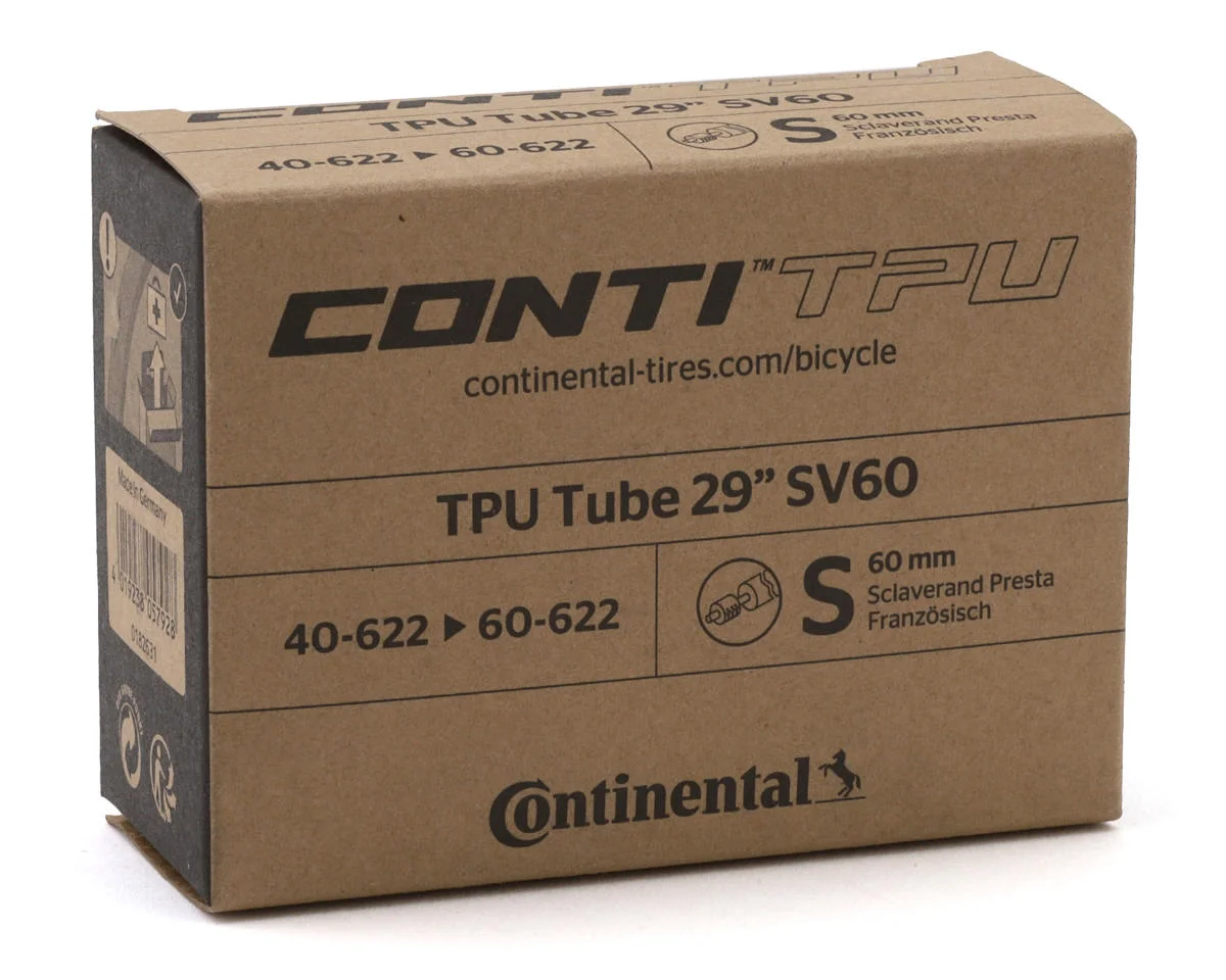 Continental TPU 700c Gravel Inner Tube (40 - 60mm) (60mm Valve)